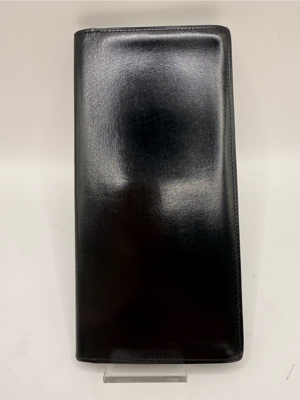 Hermes Black Long Leather Men's Wallet